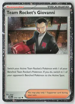 Team Rocket's Giovanni (Cosmos Holo) 174/182 - Miscellaneous Cards & Products Ho - Image 1