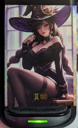 Mona Genshin Impact Goddess Story Diary of Love Waifu Trading Card S-09 - Image 1