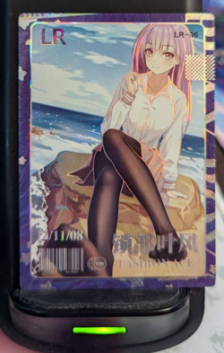 Shinjou Akane LR-06 Summer Sweetheart Goddess Story Anime Waifu Card - Image 1
