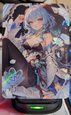 Ganyu Genshin Impact JUMBO Goddess Story Dream Couple 6 Waifu Anime Card - Image 1