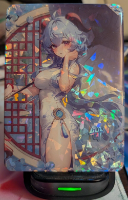 Ganyu Genshin Impact JUMBO Goddess Story Dream Couple 6 Waifu Anime Card - Image 2