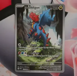 Pokemon TCG - Druddigon 151/086 - White Flare - Illustration Rare Card - Image 3