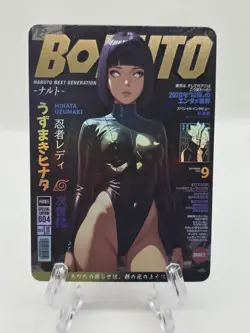 Hinata Hyuga Naruto Anime Waifu Card - Image 1