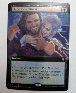 MTG - Astarion's Thirst - CLB - R - Ext Art Foil - 570 - Image 1