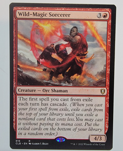 Wild-Magic Sorcerer - Commander Legends: Battle for Baldur's Gate (CLB) MTG NM - Image 1