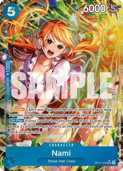 Nami (054) (Alternate Art) [OP11 - OP11-054] - NM [Foil] TCG One Piece - Image 1