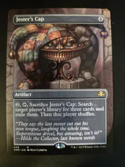 Jester's Cap NM BORDERLESS Dominaria: Remastered MTG FREE SHIPPING - Image 1