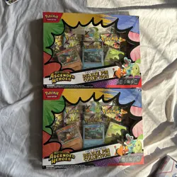 Pokemon Ascended Heroes First Partner Deluxe Pin Collection Sealed New - Image 1
