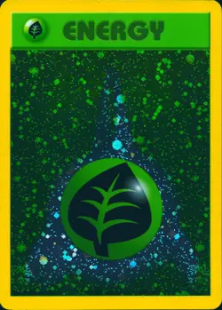 GRASS ENERGY (WOTC 2002 LEAGUE PROMO) HOLO LEAGUE & CHAMPIONSHIP POKEMON HOLO MP - Image 1