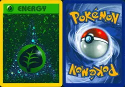 GRASS ENERGY (WOTC 2002 LEAGUE PROMO) HOLO LEAGUE & CHAMPIONSHIP POKEMON HOLO MP - Image 3