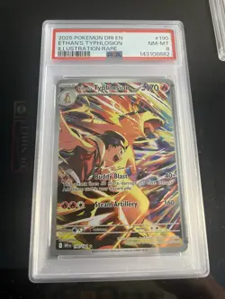 Ethans Typhlosion Illustration Rare Sv10: Destined Rivals 190/182 Pokemon TCG - Image 1
