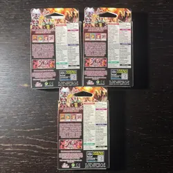 YuGiOh 3X The Crimson King Structure Deck : 1st Edition New and Sealed Konami - Image 3
