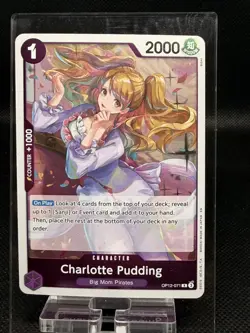 Charlotte Pudding OP12-071 Legacy of the Master Foil One Piece english - Image 1