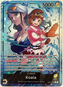 Koala Leader Alt Art OP12-081 2023 One Piece English Legacy of the Master - Image 1