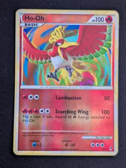 Ho Oh 9/95 Call Of Legends Pokemon Cards Rare - LP Reverse Holofoil - Image 1