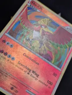 Ho Oh 9/95 Call Of Legends Pokemon Cards Rare - LP Reverse Holofoil - Image 2