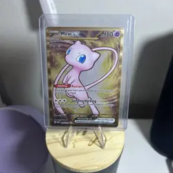 Mew ex Metal Promo Card 205/165 Ultra Premium Collection Pokemon 151 - Image 1