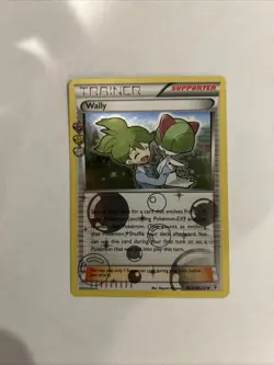 Pokemon TCG 2016 Trainer Wally Holo Card RC27/RC32 Generations - Image 1