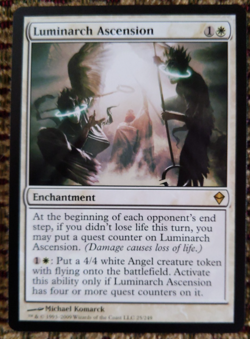 Luminarch Ascension – Zendikar (2009) NM | Original Printing | EDH Staple - Image 1