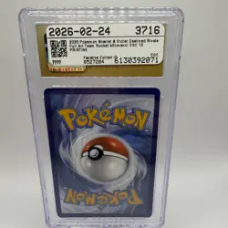 Team Rocket's Giovanni 225/182 Destined Rivals Ultra Rare Holo CGC 10 Pokemon - Image 4