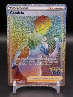 Candela 083/078 Pokemon GO Rainbow Secret Rare Pokemon NM - Image 1