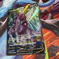 Origin Forme Palkia V SWSH253 Pokemon Sword & Shield BLACK STAR PROMO - Image 2