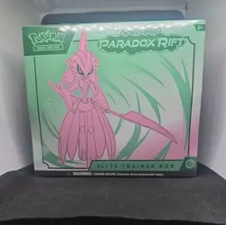 Pokemon Paradox Rift Elite Trainer Box Iron Valiant Scarlet & Violet ETB Sealed - Image 1