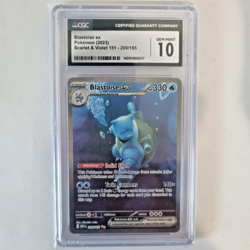 Pokemon Blastoise ex Special Illustration Rare #200 CGC 10 Gem Mint - Image 1