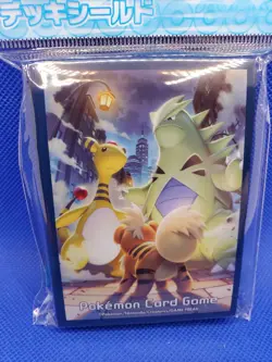 Growlithe Tyranitar Ampharos 64 Sleeves Japanese Pokemon Center Exclusive New US - Image 2
