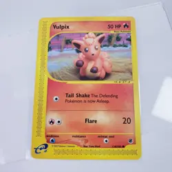 Pokemon Vulpix 136/165 Expedition Non-Holo 2002 E Reader - Image 1