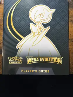 Mega Evolutions Players Guide - Gardevoir Cover ETB Booklet - Pokemon TCG - Image 1