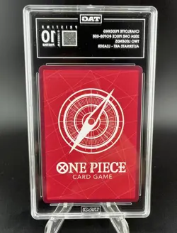 2024 One Piece OP08- #058 Charlotte Pudding - Alternate Art TAG PRISTINE 10 - Image 2