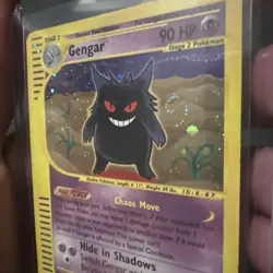 Gengar - 13/165 - Pokemon Expedition Holo Rare Card LP w/Swirl - Image 5