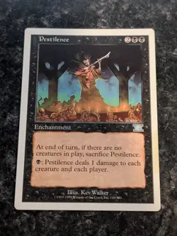 Pestilence - 6th Edition - Magic the Gathering MTG Nice! - Image 1
