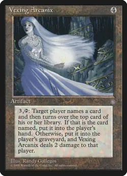 Vexing Arcanix [Ice Age] Magic MTG - Image 1
