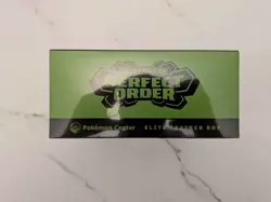 Pokemon Perfect Order Pokemon Center Elite Trainer Box ETB - Image 5
