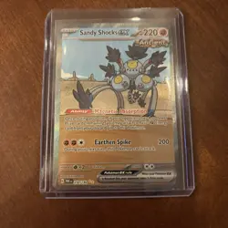 Sandy Shocks ex 250/182 Paradox Rift Special Illustration Rare Pokemon Card - Image 1