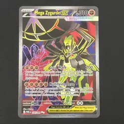 Pokemon Mega Zygarde ex 104/088 Mega Evolution Perfect Order Full Art Near Mint - Image 1