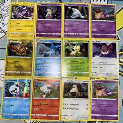 POKEMON TCG LOT OF 12 English SWSH Blk Star Promo Holo Foil Pokemon TCG Mint Lot - Image 1