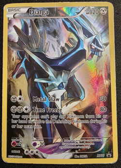 Dialga XY77 Pokemon Mythical Black Star Promo HP - Image 1