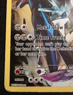 Dialga XY77 Pokemon Mythical Black Star Promo HP - Image 3