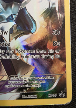 Dialga XY77 Pokemon Mythical Black Star Promo HP - Image 4