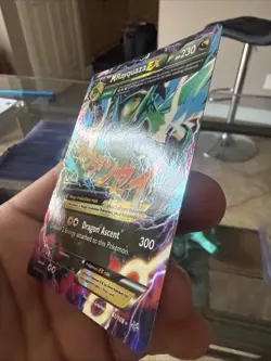 Pokemon TCG Roaring Skies Holo Ultra Rare M Rayquaza EX 61/108 XY - Image 2
