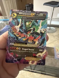 Pokemon TCG Roaring Skies Holo Ultra Rare M Rayquaza EX 61/108 XY - Image 4