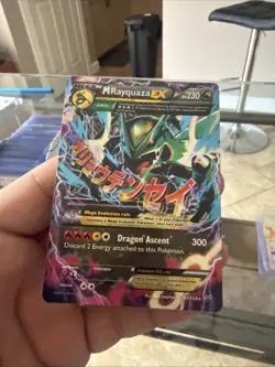 Pokemon TCG Roaring Skies Holo Ultra Rare M Rayquaza EX 61/108 XY - Image 5