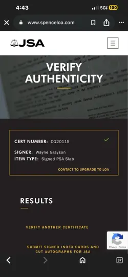 2000 POKEMON ROCKET #21 DARK CHARIZARD 1ST EDITION PSA & JSA Wayne Grayson - Image 5