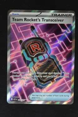Pokemon Team Rocket's Transceiver Ultra Rare NM - ME: Ascended Heroes 263/217 - Image 1
