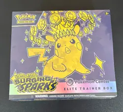 Pokemon Surging Sparks Pokemon Center ETB Elite Trainer Box - Sealed ETB - Image 1