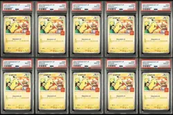PSA 10 PIKACHU PROMO 020/M-P McDONALD'S 2025 Sequential set of 10 Pokemon card - Image 1