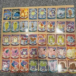 1999 Topps Pokemon TV Animation Series 1 (74) Card Lot BULK MP - Image 1